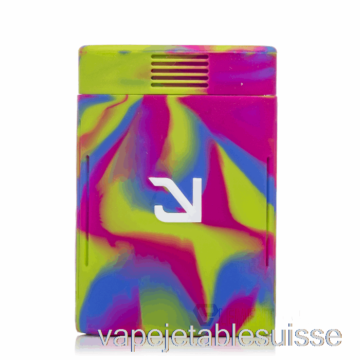 Vape Suisse Eyce Solo Pirogue En Silicone Barbe à Papa (vert Citron/magenta/violet) - Bg